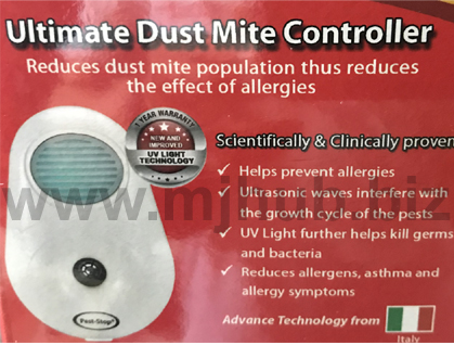 Pest-Stop Ultimate Dust Mite Controller 1600