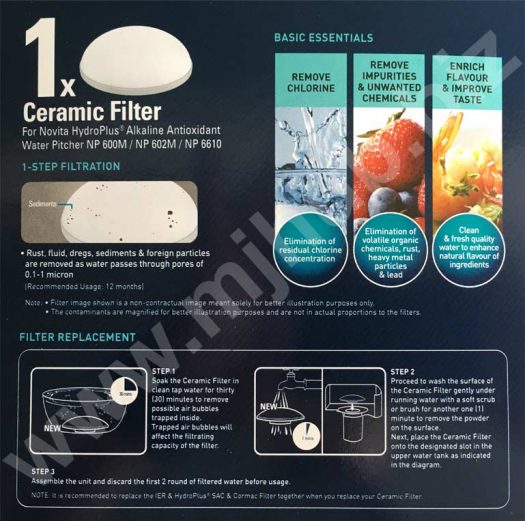 Novita Ceramic Filter