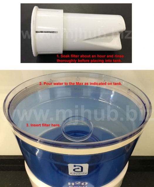 Advante H2O Easy-Hot / H2O Easy-Cold Water Filtration System