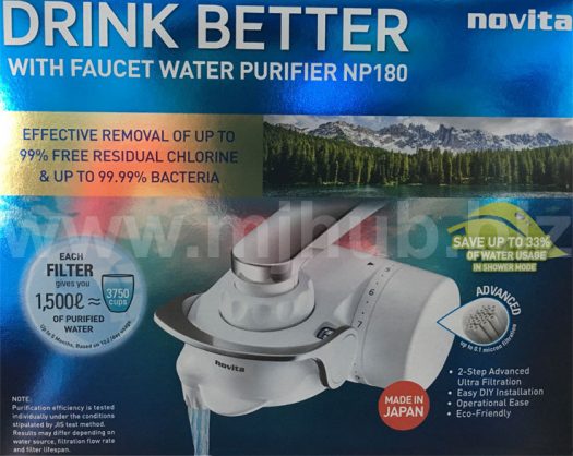 Novita Faucet Water Purifier NP180