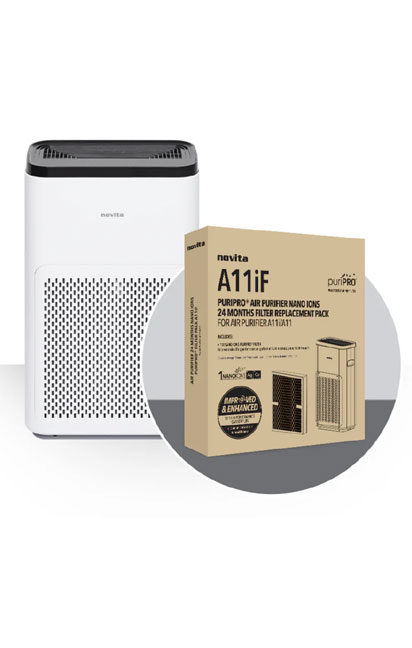 Novita Filter A11/A11i Nano Ions PuriPro 2Yrs Pack